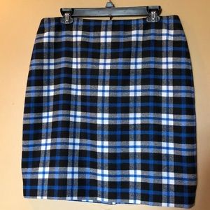Talbots Plaid 14P skirt